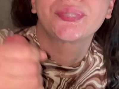 handjob to get all the cum out