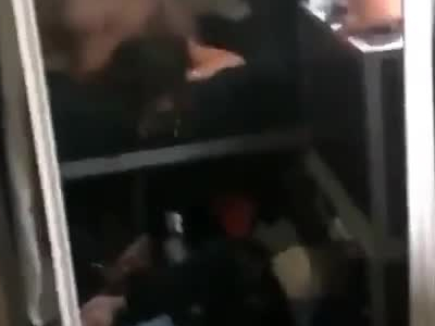 came on her ass