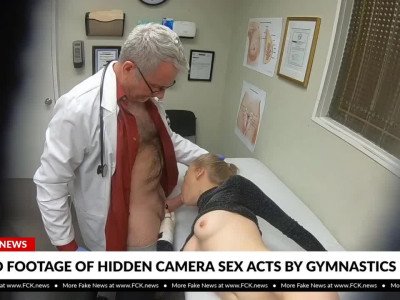 FCK News - Une ado gymnaste blonde baisée par son médecin.