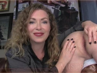 Mom teaches boy to lick man ass