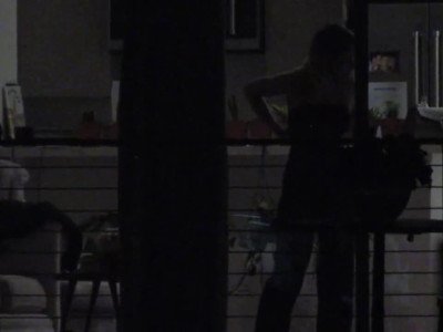 Ma voisine blonde sexy - Voyeur de fenêtre - #12