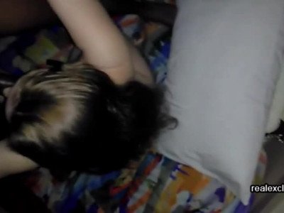 Mâcher une grosse bite noire