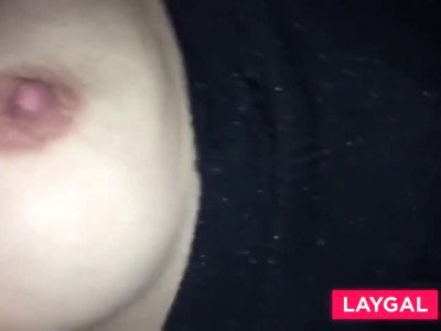 Slut play with her pussy in her bed