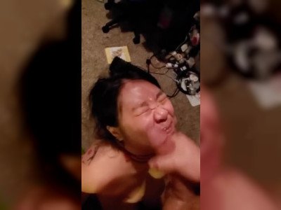 Asian girl facial