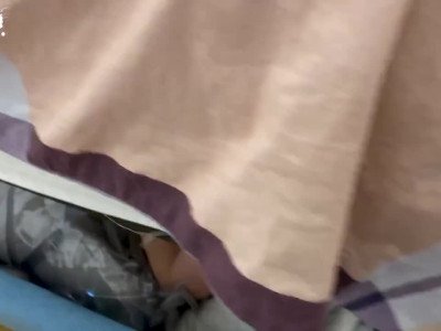 Vaginal gift of fate stepmom stuck under the bed