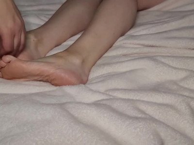 Claire Gets Her Feet Tickled