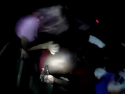 Amateur orgy in movie theater