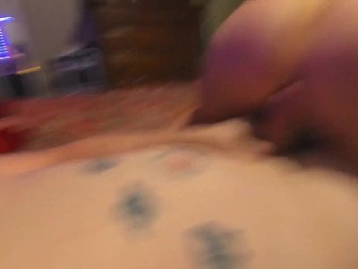 Hot Big Ass Blonde Wife Gags and Completes my Day! the Ending