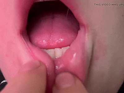 hot german girl with big lips blows