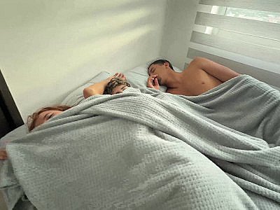 What can happen if a stepmother shares a bed with her husband and stepson at a h