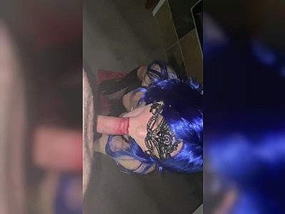 Sucking my Studs Dick with Red Lipstick